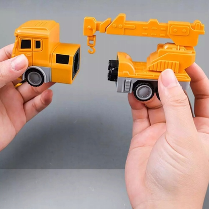 Inteligentne Klocki Magnetyczne BudowTruck XXL Do Budowania Pojazdów 35el