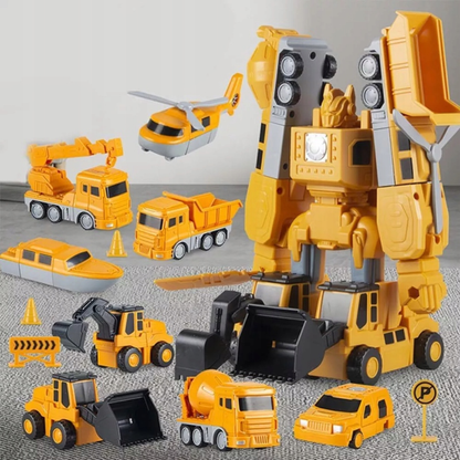 Inteligentne Klocki Magnetyczne BudowTruck XXL Do Budowania Pojazdów 35el