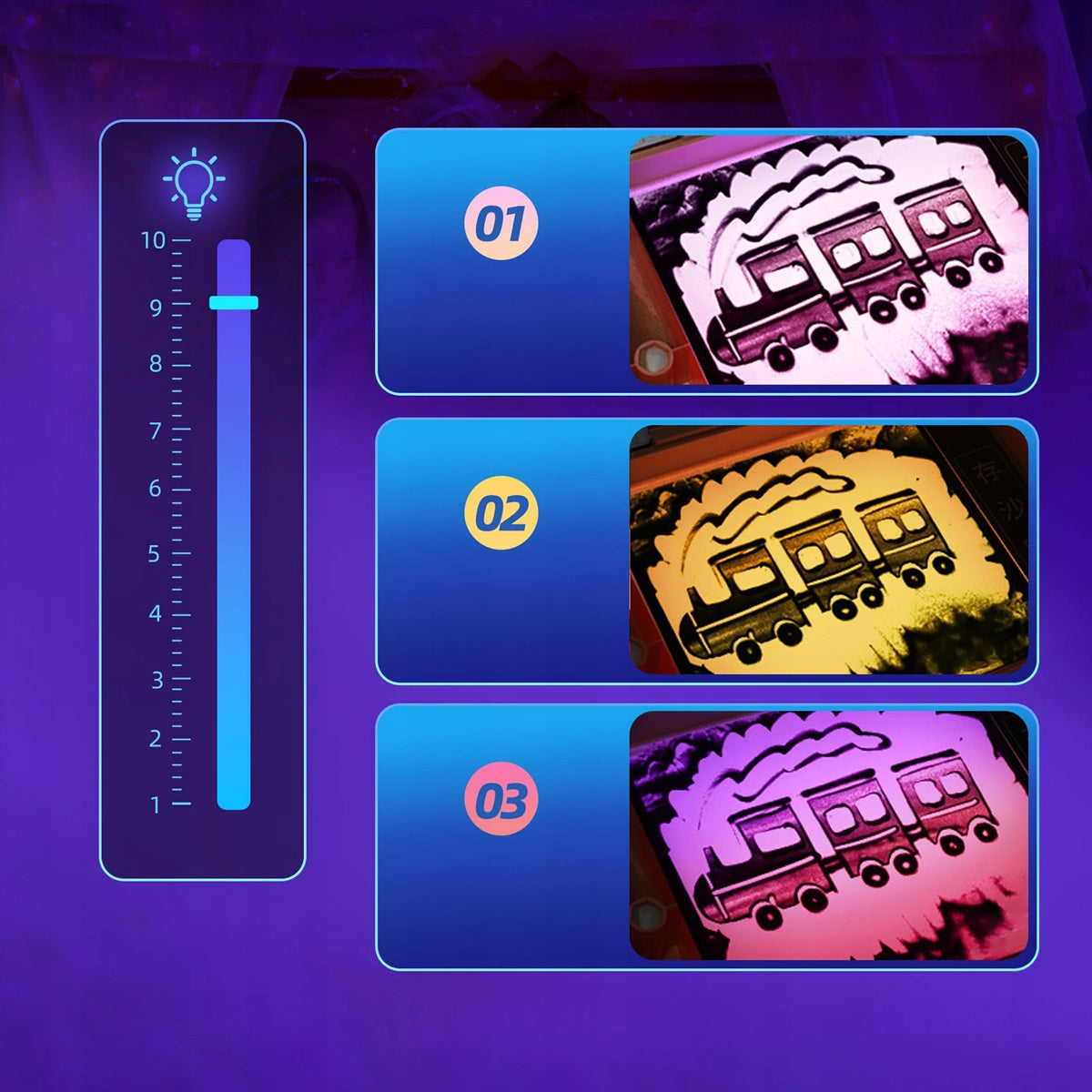 Zabawka Magiczny Piasek LED - godziny świetnej zabawy